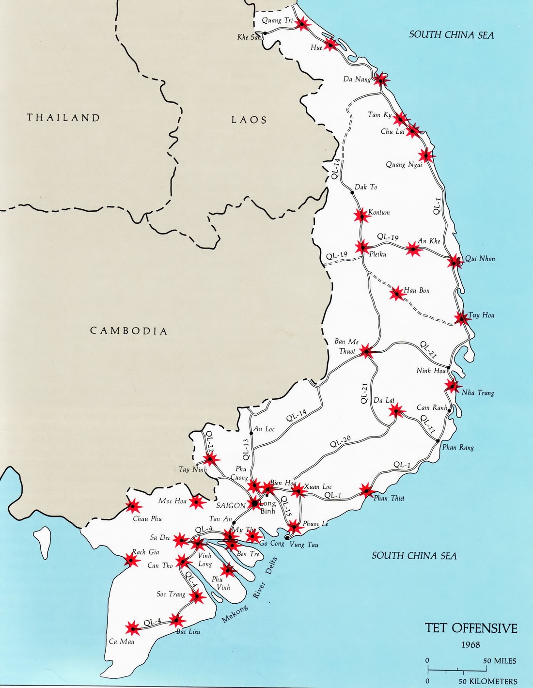 Maps The Vietnam War